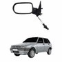 Retrovisor Fiat Uno Mille Economy 2011 2012 2013 2014 4 Portas Com Controle Lado Esquerdo Motorista