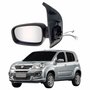 Retrovisor Fiat Uno Vivace 2015 Até 2019 4 Portas Elétrico Com Pisca Lado Esquerdo Motorista Original