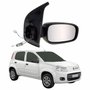Retrovisor Fiat Uno Vivace 2015 2016 2017 2018 2019 4 Portas Com Controle Com Pisca Lado Direito Passageiro