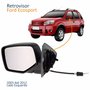 Retrovisor Ford Ecosport 2003 Até 2012 Com Controle Lado Esquerdo Motorista Original