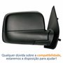 Retrovisor Ford Ranger 2005 2006 2007 2008 2009 Elétrico Capa Texturizada Lado Direito Passageiro