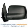 Retrovisor Ford Ranger 2005 2006 2007 2008 2009 Elétrico Capa Texturizada Lado Esquerdo Motorista