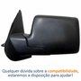Retrovisor Ford Ranger 2010 2011 2012 Elétrico Com Capa Fixa Preta Lado Esquerdo Motorista