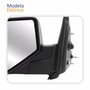 Retrovisor Ford Ranger 2010 2011 2012 Elétrico Com Capa Fixa Preta Lado Esquerdo Motorista