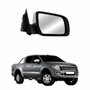 Retrovisor Ford Ranger 2012 Até 2017 Elétrico Cromado Com Pisca Foldway Luz de Solo Lado Direito Passageiro