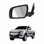Retrovisor Ford Ranger 2013 Até 2018 Elétrico Com Capa Cromada Lado Esquerdo Motorista