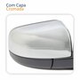 Retrovisor Ford Ranger 2012 Até 2023 Elétrico Com Capa Cromada Lado Direito Passageiro Original