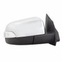 Retrovisor Ford Ranger 2012 Até 2017 Eletrico Com Pisca Capa Cromada Lado Esquerdo Motorista