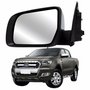 Retrovisor Ford Ranger 2012 Até 2023 Elétrico Com Capa Cromada Lado Esquerdo Motorista Original