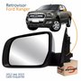 Retrovisor Ford Ranger 2012 Até 2023 Elétrico Com Capa Cromada Lado Esquerdo Motorista Original