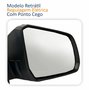Retrovisor Ford Ranger 2023 2024 Elétrico Com Pisca Capa Cromada Foldway Com Câmera Lado Direito Passageiro Original