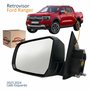 Retrovisor Ford Ranger 2023 2024 Elétrico Com Pisca Capa Cromada Foldway Lado Esquerdo Motorista Original