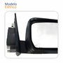 Retrovisor Ford Ranger 2023 2024 Com Pisca Elétrico Capa Texturizada Lado Direito Passageiro Original