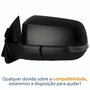 Retrovisor Ford Ranger 2023 2024 Com Pisca Elétrico Capa Texturizada Lado Esquerdo Motorista Original