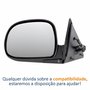 Retrovisor Gm Blazer 1995 Até 2011 Elétrico Lado Esquerdo Motorista