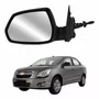 Retrovisor Gm Cobalt 2012 Até 2016 Com Controle Texturizado Lado Esquerdo Motorista