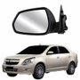 Retrovisor Gm Cobalt 2012 2013 2014 2015 2016 Eletrico Capa Lisa Lado Esquerdo Motorista