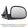 Retrovisor Gm S10 1995 Até 2011 Elétrico Lado Direito Passageiro