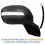 Retrovisor Honda Civic 2012 Até 2016 Elétrico Com Pisca Lado Direito Passageiro