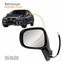 Retrovisor Honda Civic 2012 Até 2016 Elétrico Com Pisca Lado Esquerdo Motorista