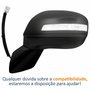Retrovisor Honda Civic 2012 Até 2016 Elétrico Com Pisca Lado Esquerdo Motorista