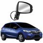 Retrovisor Honda Fit 2014 Até 2021 Elétrico 3 Fios Lado Direito Passageiro Retrovisor Honda Fit 2014 Até 2021 Elétrico 3 Fios Lado Direito Passageiro