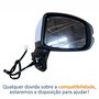 Retrovisor Honda Wrv 2018 2019 Elétrico Com Pisca 5 Fios Lado Direito Passageiro