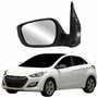 Retrovisor Hyundai I30 2013 2014 2015 2016 Elétrico Com Pisca 5 Fios Lado Esquerdo Motorista