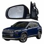 Retrovisor Jeep Compass 2021 2022 2023 2024 Elétrico Com Pisca Cromado Lado Esquerdo Motorista Original