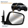 Retrovisor Mitsubishi Dakar 2007 Até 2016 Elétrico Capa Cromada Lado Direito Passageiro Retrovisor Mitsubishi Dakar 2007 Até 2016 Elétrico Capa Cromada Lado Direito Passageiro
