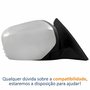Retrovisor Mitsubishi Pajero 2007 Até 2016 Elétrico Capa Cromada Lado Direito Passageiro Retrovisor Mitsubishi Pajero 2007 Até 2016 Elétrico Capa Cromada Lado Direito Passageiro