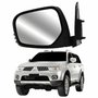 Retrovisor Mitsubishi Pajero 2007 Até 2016 Elétrico Capa Cromada Lado Esquerdo Motorista Retrovisor Mitsubishi Pajero 2007 Até 2016 Elétrico Capa Cromada Lado Esquerdo Motorista