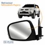 Retrovisor Mitsubishi Pajero 2007 Até 2016 Elétrico Capa Cromada Lado Esquerdo Motorista Retrovisor Mitsubishi Pajero 2007 Até 2016 Elétrico Capa Cromada Lado Esquerdo Motorista