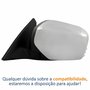Retrovisor Mitsubishi Triton L200 2007 Até 2016 Elétrico Capa Cromada Lado Esquerdo Motorista Retrovisor Mitsubishi Triton L200 2007 Até 2016 Elétrico Capa Cromada Lado Esquerdo Motorista