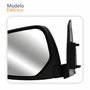 Retrovisor Mitsubishi Triton L200 2007 Até 2016 Elétrico Capa Cromada Lado Esquerdo Motorista Retrovisor Mitsubishi Triton L200 2007 Até 2016 Elétrico Capa Cromada Lado Esquerdo Motorista