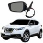 Retrovisor Nissan Kicks 2017 Até 2023 Com Pisca Foldway Câmera Lado Esquerdo Motorista Retrovisor Nissan Kicks 2017 Até 2023 Com Pisca Foldway Câmera Lado Esquerdo Motorista