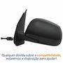 Retrovisor Nissan March 2011 2012 2013 Com Controle Lado Esquerdo Motorista