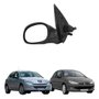 Retrovisor Peugeot 206 1999 Até 2008 207 2009 Até 2015 Texturizado Com Controle Lado Direito Passageiro