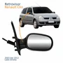 Retrovisor Renault Clio 2003 Até 2012 Com Controle Texturizado Lado Direito Passageiro