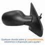 Retrovisor Renault Clio 2003 Até 2012 Com Controle Texturizado Lado Direito Passageiro