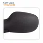 Retrovisor Renault Clio 2003 Até 2012 Com Controle Capa Texturizada Lado Esquerdo Motorista