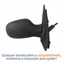 Retrovisor Renault Clio 2003 Até 2016 Com Controle Lado Direito Passageiro