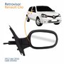 Retrovisor Renault Clio 2012 2013 2014 2015 2016 Com Controle Lado Direito Passageiro