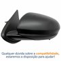 Retrovisor Renault Duster 2021 2022 2023 2024 2025 Com Controle Sensor Temperatura Lado Esquerdo Motorista