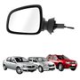 Retrovisor Renault Logan Sandero Duster 2009 Até 2013 Texturizado Com Controle Lado Direito Passageiro