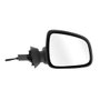 Retrovisor Renault Logan Sandero Duster 2009 Até 2013 Texturizado Com Controle Lado Esquerdo Motorista