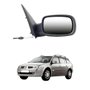 Retrovisor Renault Megane 2006 Até 2012 Texturizado Com Controle Lado Esquerdo Motorista