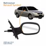 Retrovisor Renault Symbol 2009 Até 2012 Com Controle Lado Direito Passageiro