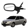 Retrovisor Renault Symbol 2009 Até 2012 Com Controle Lado Esquerdo Motorista