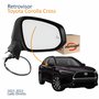Retrovisor Toyota Corolla Cross 2021 2022 Elétrico Com Pisca Lado Direito Passageiro Original